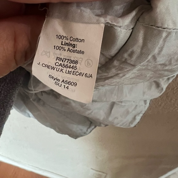 J.Crew Two Piece Suiting Cotton Boucle Tweed jacket and Pencil Skirt Suit - Picture 12 of 14